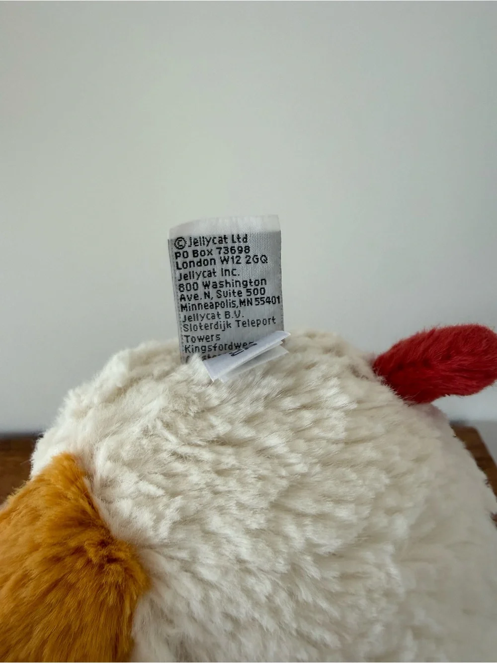 Jellycat Bashful Rooster Chicken Retired Rare